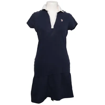 Pikéklänning (Blå, Vit) från U.S. Polo Assn. Bomull, Elastan