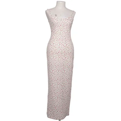 Maxi jurk (Wit, Roze, Groen) van FB Sister Elastaan, Polyester