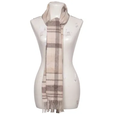 Halstørklæde (Beige, Brun) fra Kiltane of Scotland Uld
