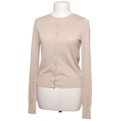 Cardigan (Beige) from Steps Metallic fiber, Viscose
