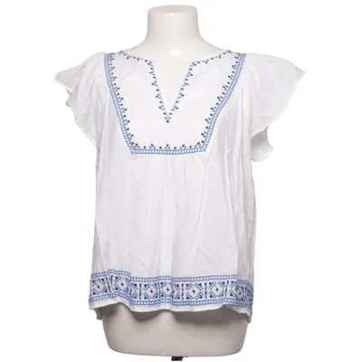 Top (Wit, Blauw) van Gap Katoen, Polyester