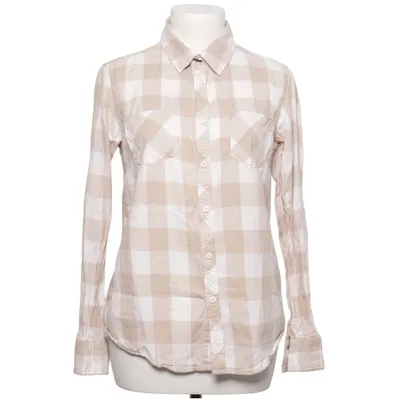 Flannel shirt (Beige, White) from Urban Classics Cotton