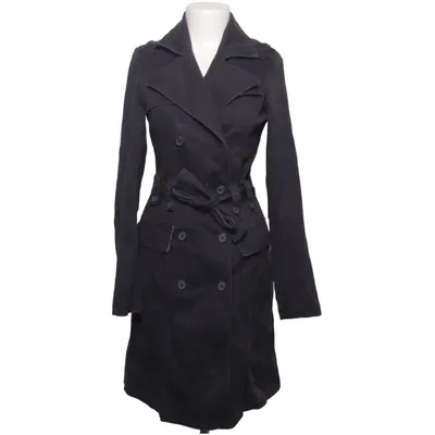 Trenchcoat (Blau) von Tom Tailor Denim Baumwolle, Elasthan