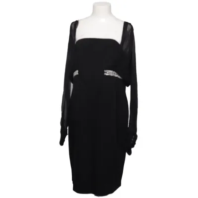 Cocktailklänning (Svart) från Luisa Spagnoli Acetat, Silke