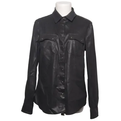 Oberhemd (Grau) von Mango Jeans Baumwolle, Elasthan