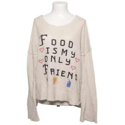 Sweater (Beige, Multicolored) from Wildfox Acrylic, Polyamide, Polyester, Silk, Wool