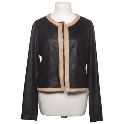 Veste (Noir, Beige) de Romeo pour Juliette Élasthane, Polyester