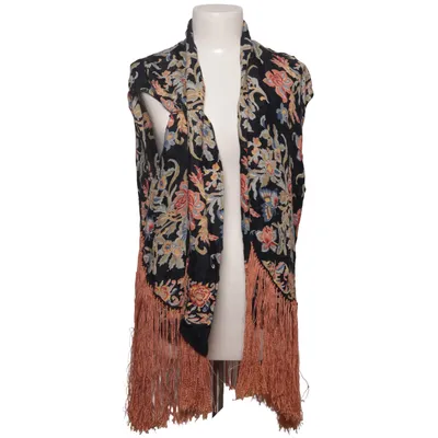 Vest (Sort, Orange, Flerfarvet) fra Topshop Petite Polyester, Viscose