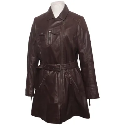 Läderjacka (Brun) från Evoc Acetat, Skinn, Polyester
