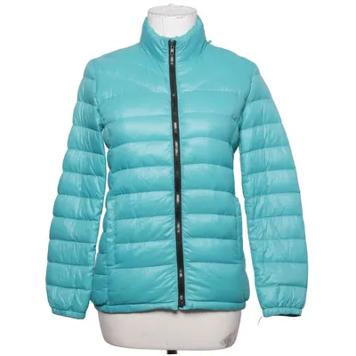 Down jacket (Turquoise) from Eddie Pen Down, Feather, Polyamide