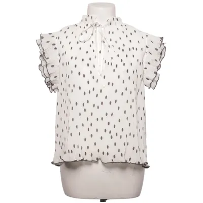 Top (Wit, Zwart) van Ganni Gerecycled polyester