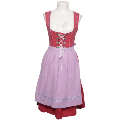 Dirndl (Röd, Lila) från Golden-Trachten Bomull, Linne, Polyester