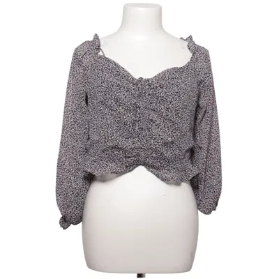 Top (Crop Top) (Czarny, Różowy, Wielobarwny) z Divided by H&M Poliester