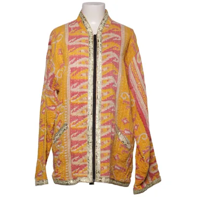 Jacket (Yellow, Pink, Multicolored)