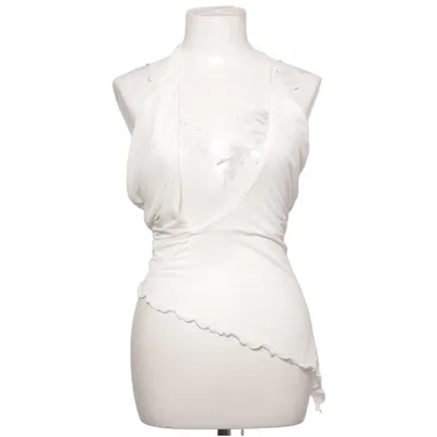 Halter neck top (White) from Tiger Mist Elastane, Polyester