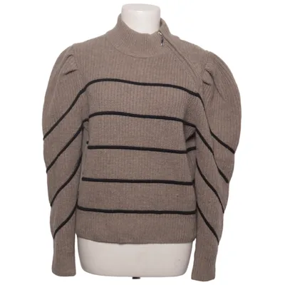 Sweater (Beige, Black) from Ba&sh Yak wool