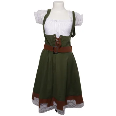 Dirndl (Vit, Grön, Brun) från Party Mix Polyester