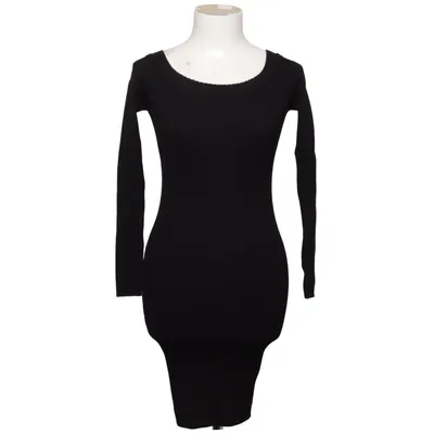 Kjole (Sort) fra Bershka Knitwear Polyamid, Viscose