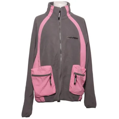 Fleece jacket (Gray, Pink) from Review Polyester