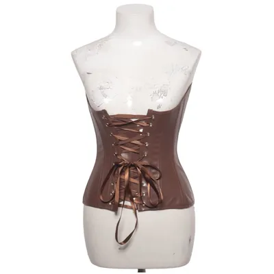 Korset (Brun) fra PrettyLittleThing Elastan, Polyester