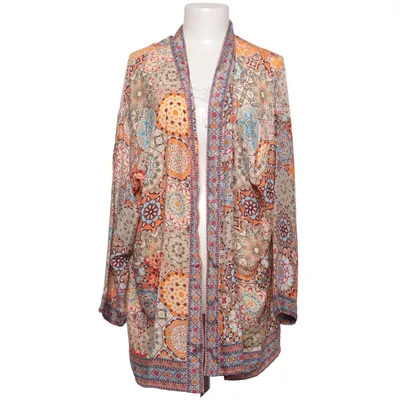 Cardigan (Flerfarvet) fra Natura Polyester, Silke
