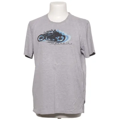 T-shirt (Grå, Blå, Sort) fra BMW Motorrad Bomuld, Viscose