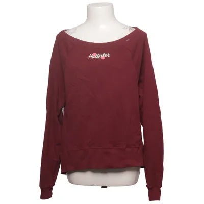 Sweatshirt (Rouge) de Hollister Coton, Polyester