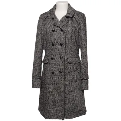 Coat (Gray) from Flame Acrylic, Cotton, Polyamide, Polyester, Viscose, Wool