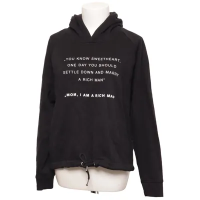 Huvtröja (Svart) från Small Tits Club Ekologisk bomull, Återvunnen polyester