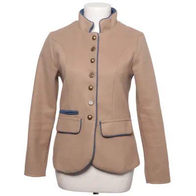 Kavaj (Beige, Blå) från Misslook Bomull, Polyester