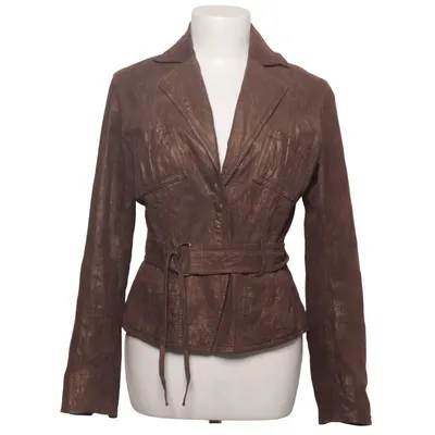 Leather blazer (Brown) from Marc Aurel Leather