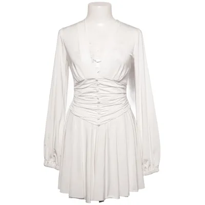 Dress (White) from Kikiriki Elastane, Polyester