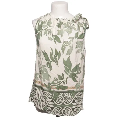 Haut (Vert, Blanc) de Charlotte Viscose