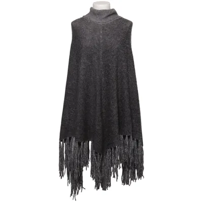 Poncho (Gray) from Zara Knit
