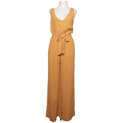 Jumpsuit (Geel, Wit, Zwart) van Mango Casualwear Viscose