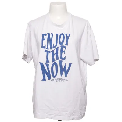 T-shirt (Hvid, Blå) fra Hey Soho Økologisk bomuld