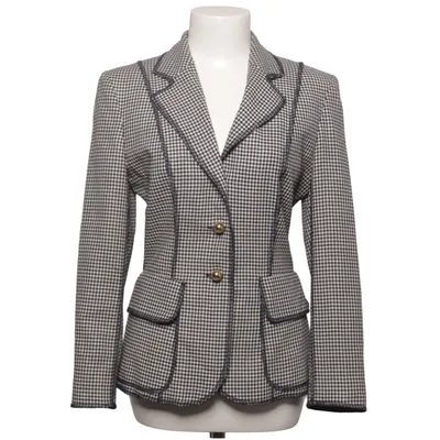 Blazer (Schwarz, Weiß) von Moschino Cheap and Chic Wolle