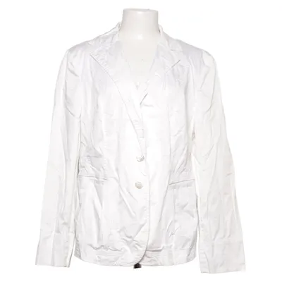 Blazer (Blanc) de Apanage Collection Coton, Élasthane