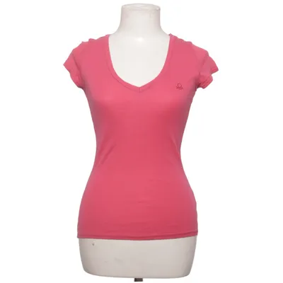 T-shirt (Pink) fra United Colors of Benetton Bomuld