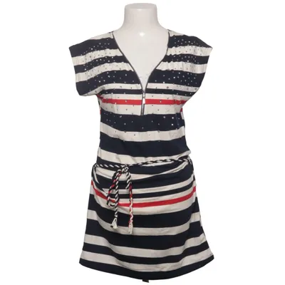 Dress (Blue, White, Red) from Zeva Cotton