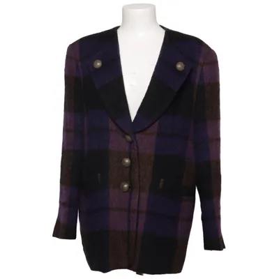 Blazer (Lilla, Sort, Brun) fra Elégance Acetat, Mohair, Polyamid, Uld