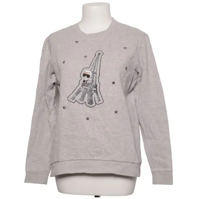 Sweatshirt (Grå) fra Karl Lagerfeld Bomuld