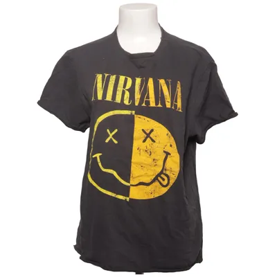 T-shirt (Noir, Jaune) de Amplified Coton