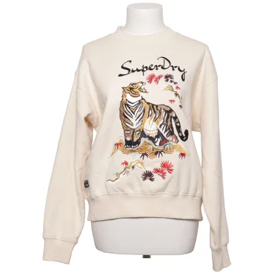 Sweatshirt (Beige, Meerkleurig) van Superdry Katoen, Polyester