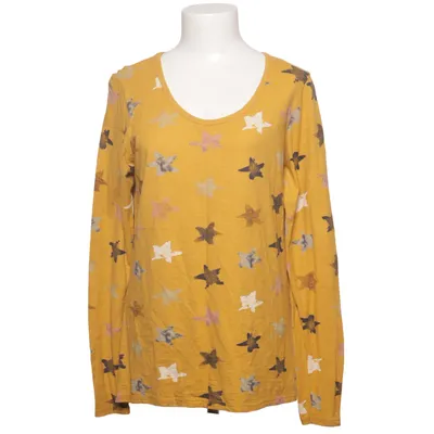 Long sleeve T-shirt (Yellow, Multicolored) from Liberty Woman Cotton, Elastane