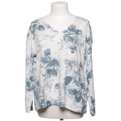 Pullover (Hvid, Blå, Flerfarvet) fra Yoors Elastan, Viscose