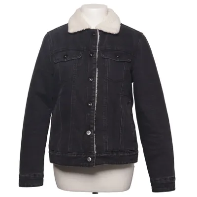 Lined denim jacket (Gray) from Twintip Cotton, Polyester
