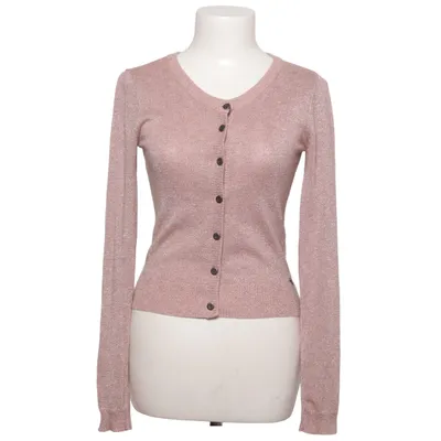 Cardigan (Pink) fra ONLY Weekend Wardrobe Bomuld, Metallfiber, Viscose