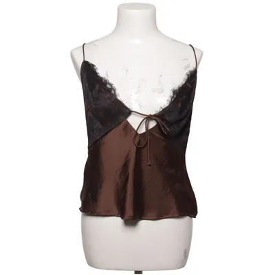 Pyjamastop (Brun) fra Abercrombie & Fitch Elastan, Nylon, Polyester