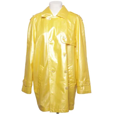 Raincoat (Yellow) from Escada Polyester, Polyurethane